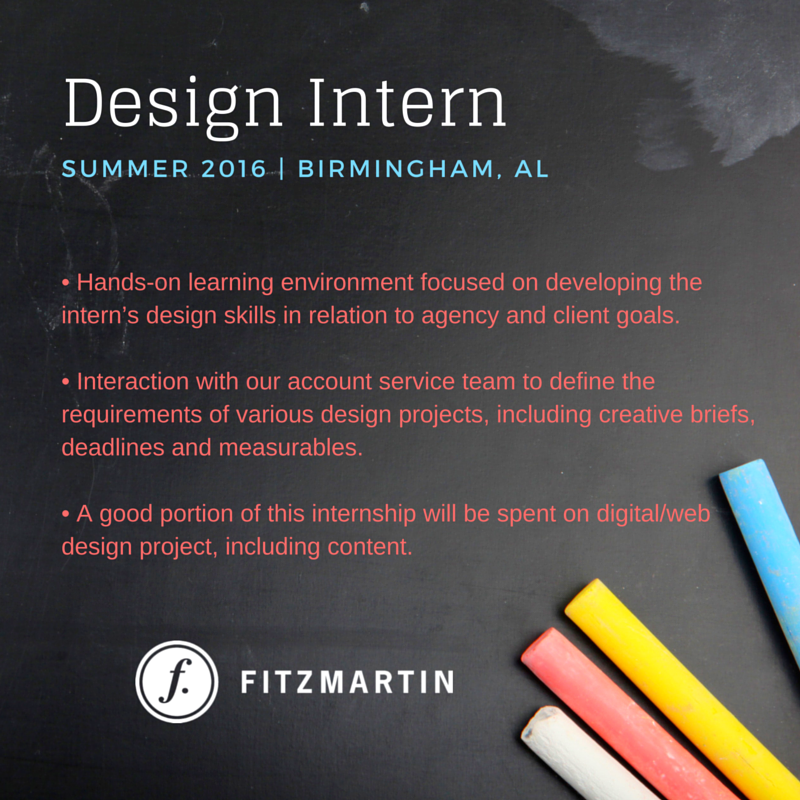 Design Intern, Summer 2016