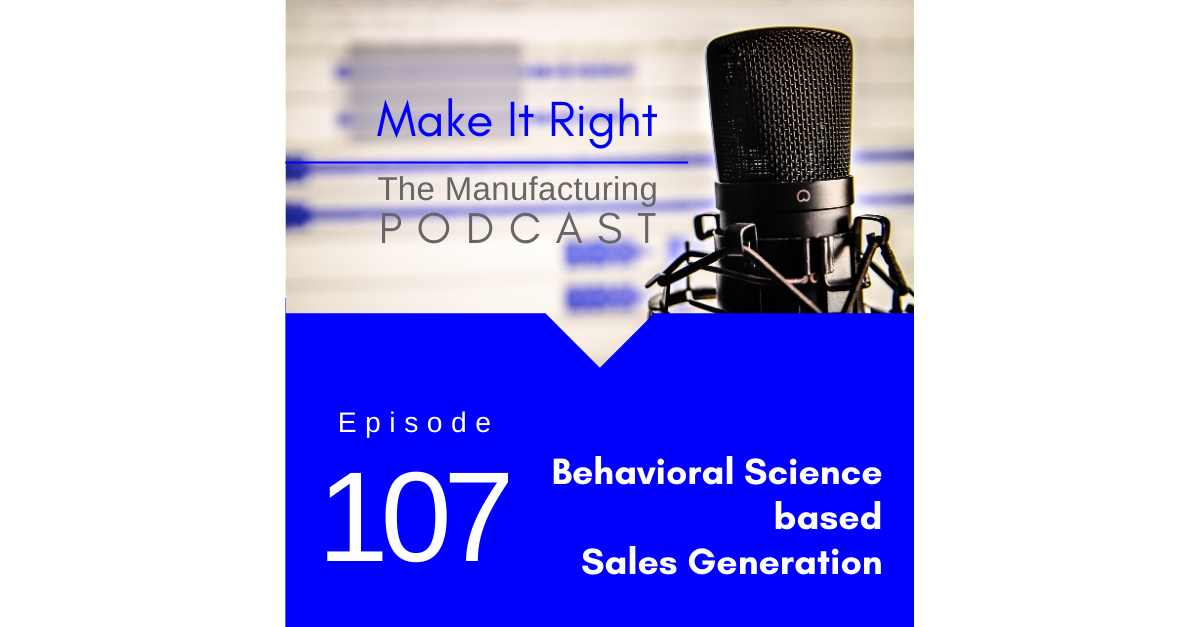Behavioral Science based Sales Generation